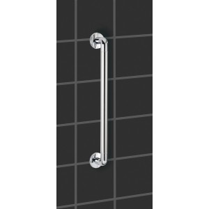 Wenko Badewannengriff Secura, 64,5 cm, Chrom, zur Montage an der Wand für mehr Sicherheit im Bad.