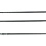 3er Set LUX Metallbohrer HSS-G, 0,5 mm, präzise für Metall und Kunststoff.