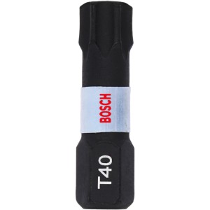 Bosch Insert Bit T40 Impact Control, robust, 2 Stück
