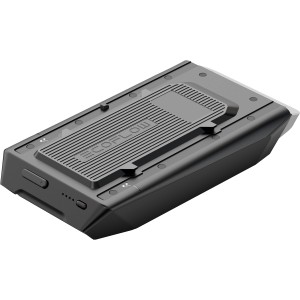 EcoFlow Zusatzakku Wave 2 in Schwarz für Klimagerät, mit USB-Anschlüssen.