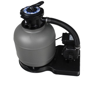 Sandfilteranlage für Chemoform Stahlwandpool Set Steely Supreme, Pumpe und Filterkessel