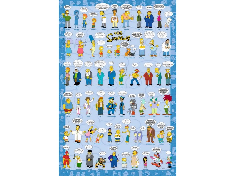 Maxiposter Simpsons Sprüche 61 cm x 91,5 cm kaufen bei OBI
