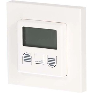 Schellenberg Rollladen Zeitschaltuhr Standard in Weiß mit Display zur Rollladensteuerung.