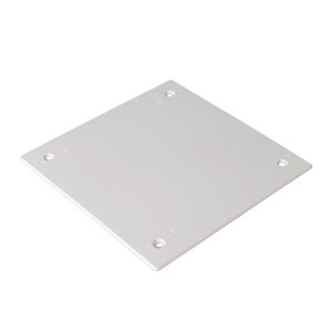 Randdeckel PVC 170 x 170 x 2 mm Weiß