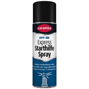 Caramba Starthilfe Spray 300ml für schnelle Motorstarts bei Kälte und Nässe.