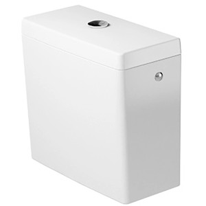 Duravit Starck 3 Aufputzspülkasten, weiß, mit 2-Mengen-Spültechnik.