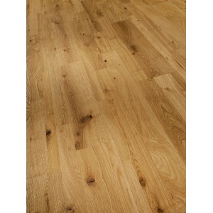 Parador Parkett Trendtime 9, Eiche gebürstet, Natur geölt, Stabmix-Muster.