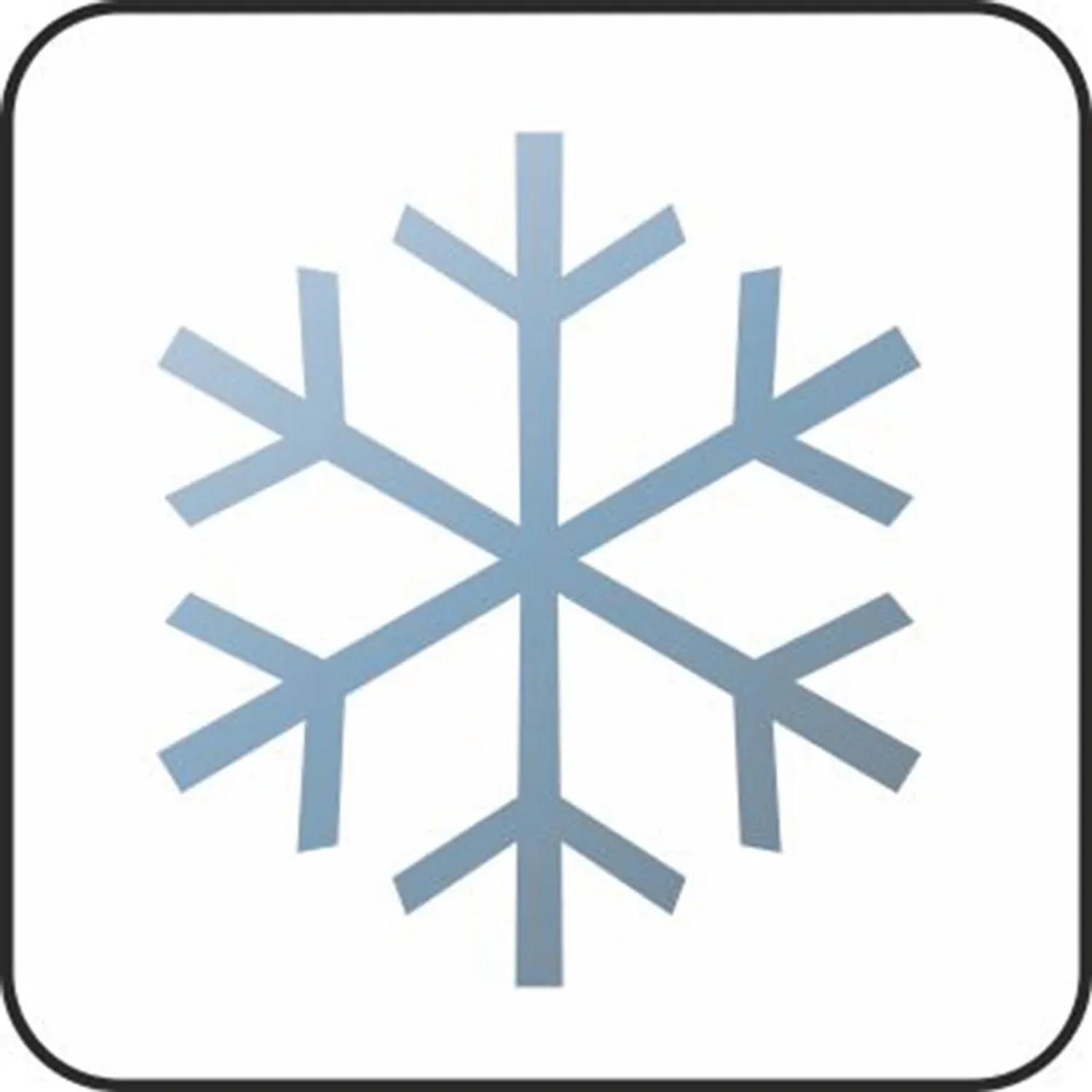 Symbol für Frostbeständigkeit des Scheurich Pflanzgefäß C-Cube Long.
