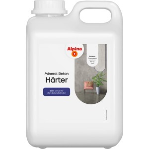 Alpina Härter Mineral Beton 1,5l im weißen Kanister für robuste Betonböden.