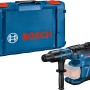 Bosch Professional Akku-Bohrhammer GBH 18V-40C mit L-Boxx für Bohr- und Schlagbohrarbeiten.
