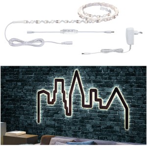 Paulmann FlexLED 3D Basis-Set 1,5 m Warmweiß Leuchtschrift selber machen