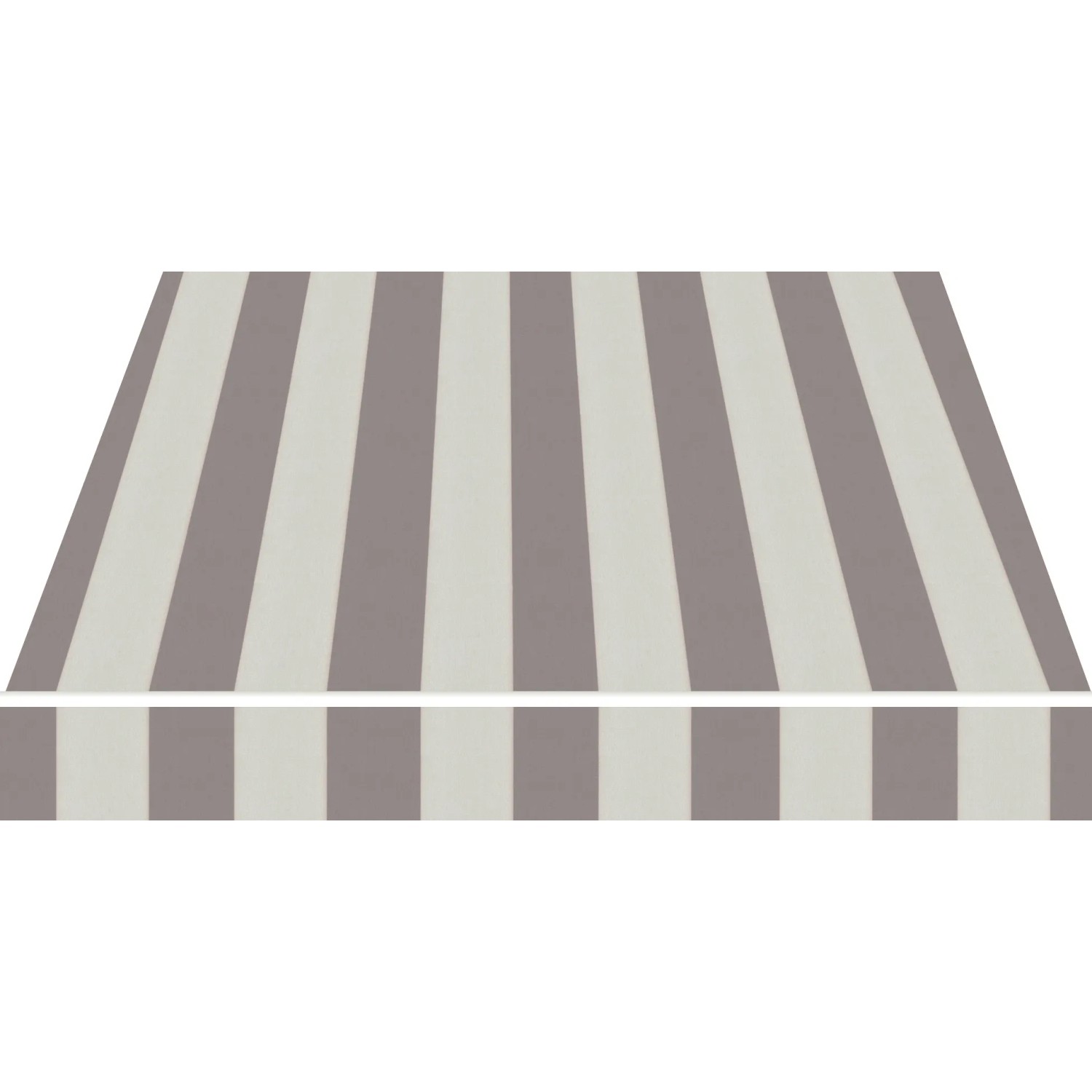 Gestreifte Gelenkarmmarkise Star Klassik, beige-grau, 300x200 cm. Markise für Terrasse und Balkon.