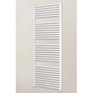 Schulte Design-Heizkörper Turbo mit Anschluss von unten 886 W Alpinweiß