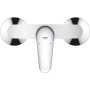 Grohe Swift Einhand-Brausebatterie in Chrom, Aufsicht.