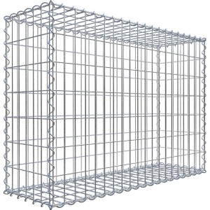 Gabiona Gabionenkorb 70 cm x 100 cm x 30 cm Maschenw 5 cm x 10 cm