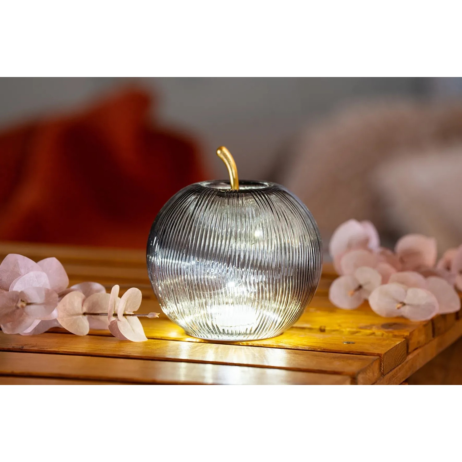FlowerPower LED-Deko-Apfel Mela Grau kaufen bei OBI