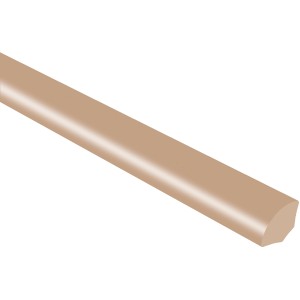 Viertelstab Kunststoff Beige 14 mm x 14 mm x 2500 mm