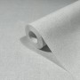 Rolle Marburg Vliestapete Uni Textiloptik in Weiß, moderne Dekoration für Wohnräume.