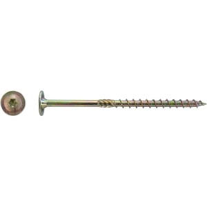 Holzschraube Flachkopf Ø 8 mm x 280 mm Stahl 1 Stück