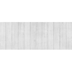 Weißes Memo-Art Memoboard Wood, 80x30cm, Pinnwand mit Holzoptik.