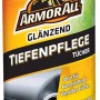 Armor All Kunststoff-Pflegetücher glänzend, 30 Stück im gelben Behälter für die Autopflege.