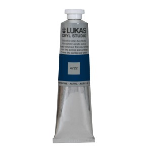 Lukas Cryl Studio Acrylfarbe Aluminiumtube Indigo 75ml
