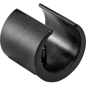 Hettich Kufengleiter, schwarz, für Rundrohre Ø 22-26mm, 4er-Set.