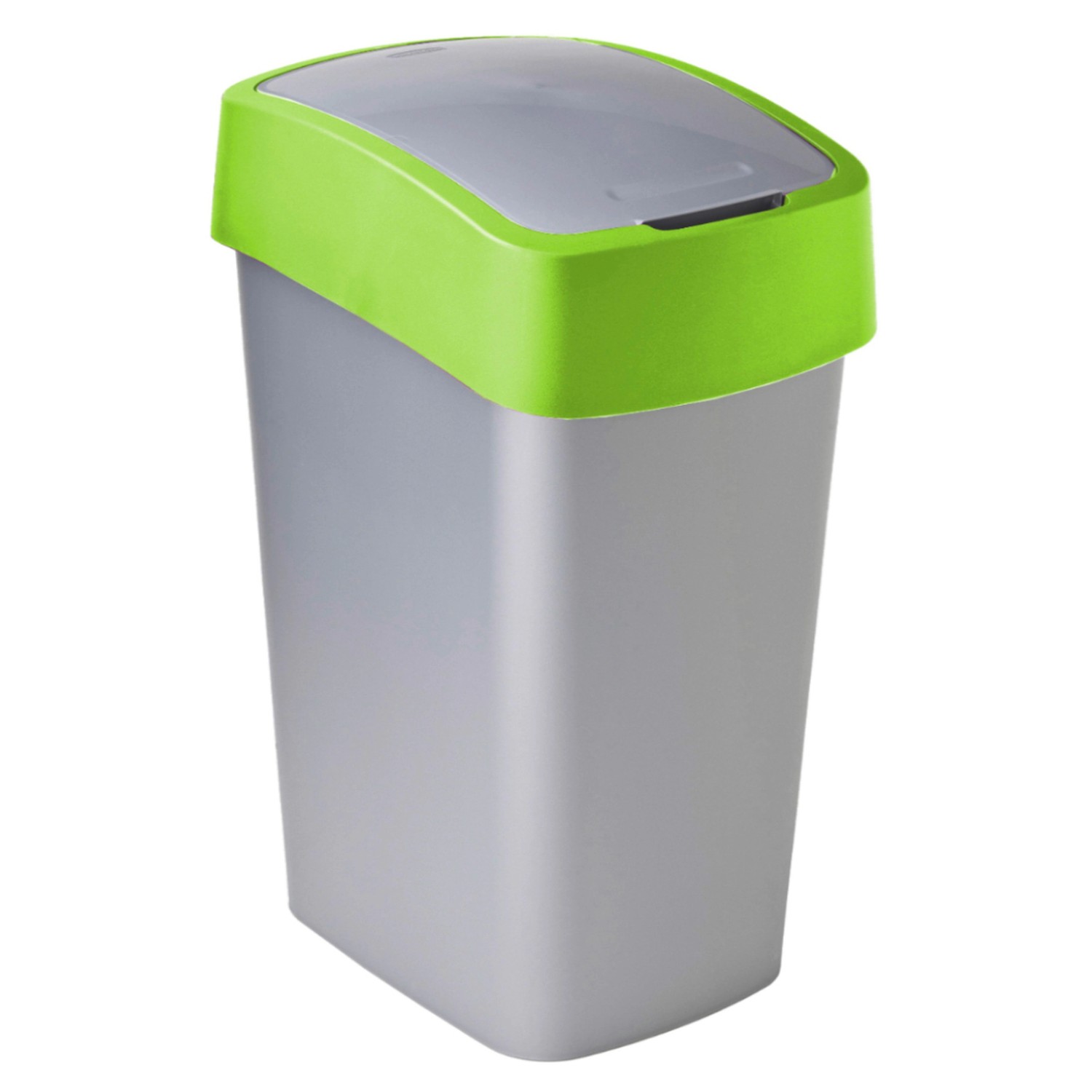 Curver Abfallbehälter Flip Bin 25 l SilberGrün kaufen bei OBI
