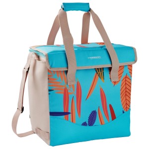 Campingaz Kühltasche Ethnic Minimaxi, türkis-multicolor mit tropischem Muster, 29 Liter.