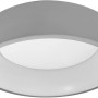 Graue Ledvance Smart+ WiFi Deckenleuchte Orbis Cylinder, Ø 45cm, Tunable White.