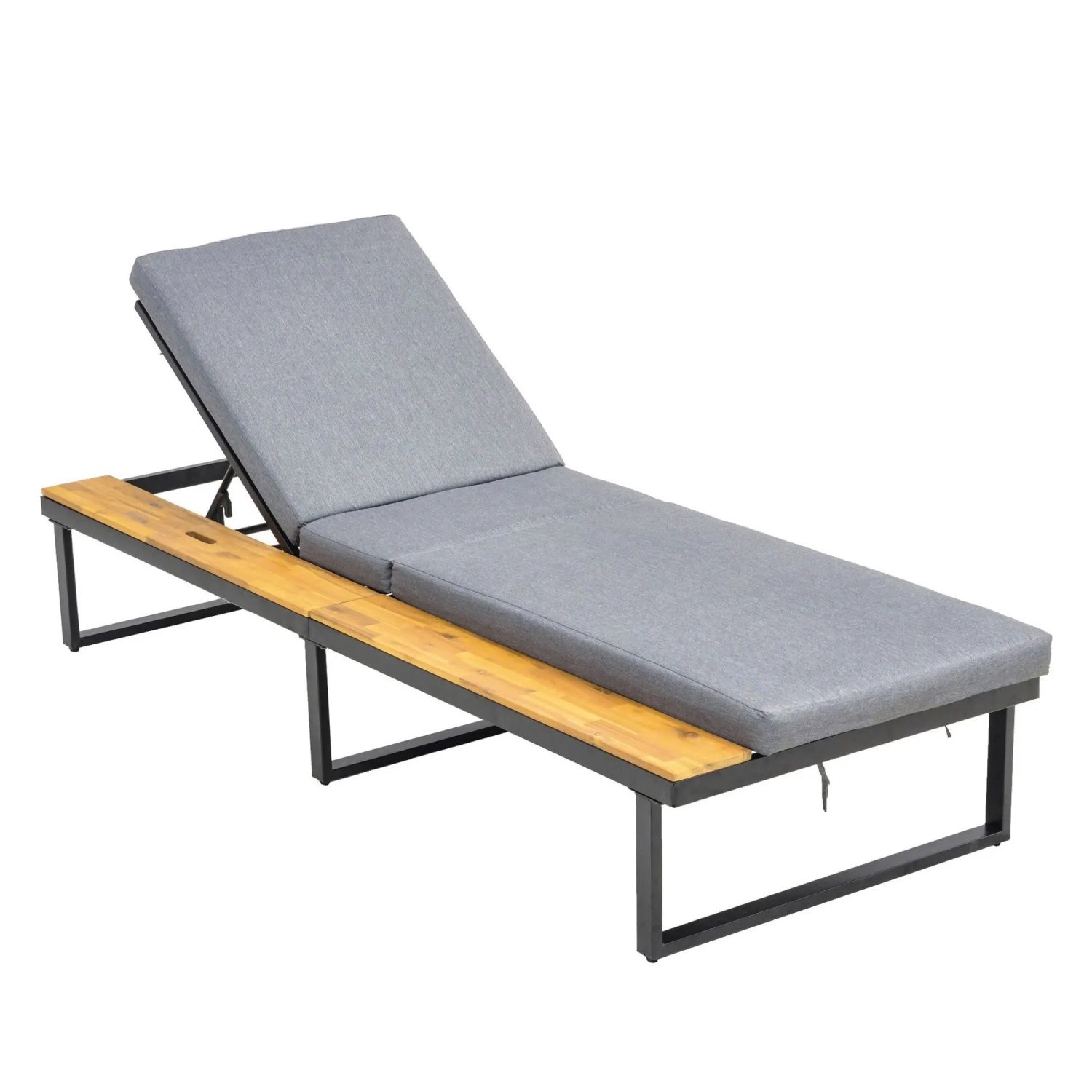 Acamp Sonnenliege 57262 Fano Grau kaufen bei OBI