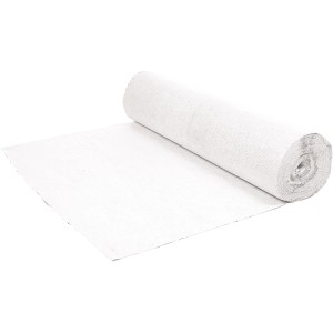 Heissner Profi-Teichvlies, 2x3m Rolle, weiß, zum Schutz der Teichfolie.