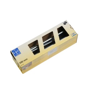 Verpackung des LUX Fliesenschneiders FSM-330 Classic, ein Werkzeug zum Schneiden von Fliesen.