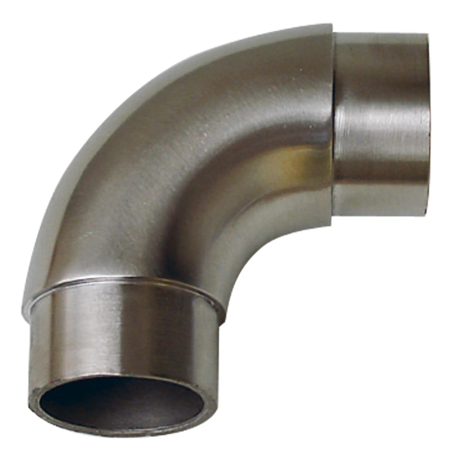 Edelstahl Geländer Zubehör Rohrbogen 90° Scharf, Für Rohr 42,4 X 2,0mm Edelstahl Bogen