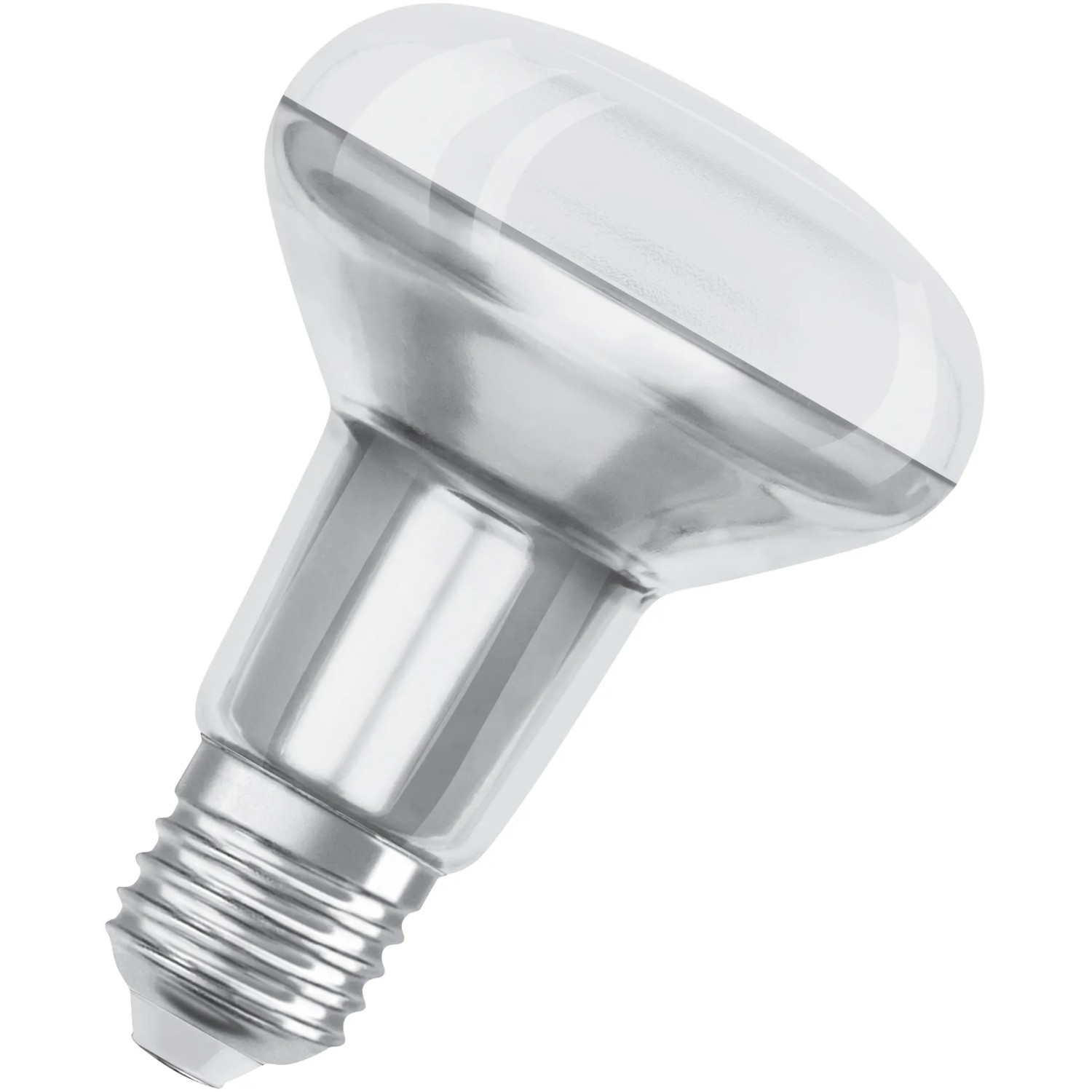 Osram E27 LED Reflektor R80, 4,3 W, warmweiß, für Innenräume.
