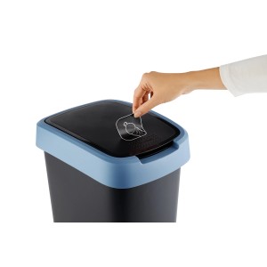 Rotho Swingeimer Twist 10 l Horizontblau