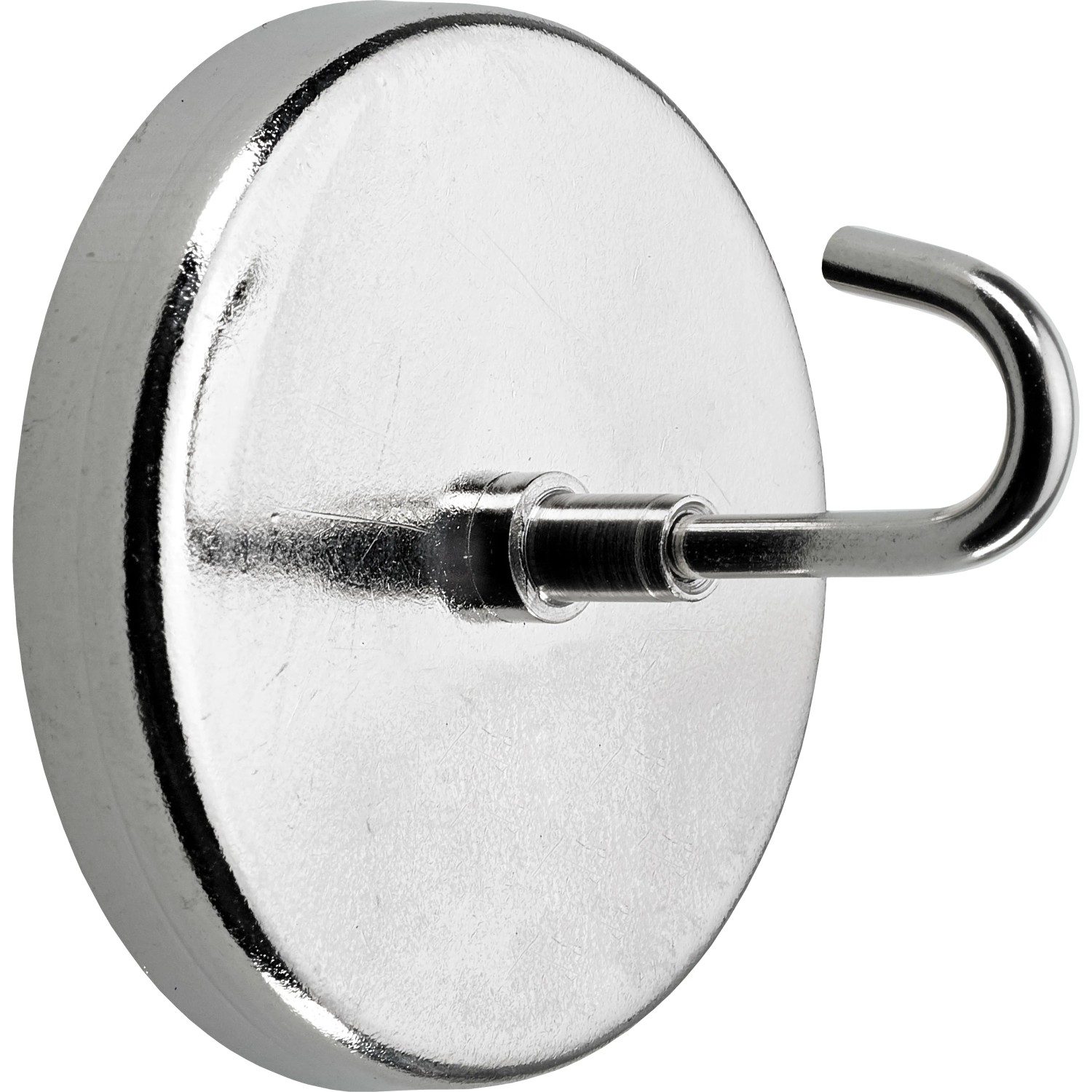 Magnethaken ( 2 Stück ) *SCHWARZ *Haken Mit Magnet 4 - 8 Kg / Bis 20