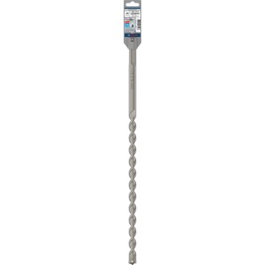 Grauer Bosch SDS max-4 Hammerbohrer 20 mm mit Spiralnut für Beton und Mauerwerk.
