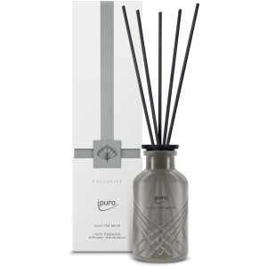 ipuro Raumduft Exclusive The Epice 240 ml mit Duftstäbchen und Verpackung.