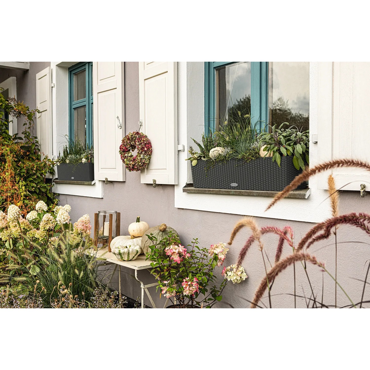 Lechuza Pflanzgef Balconera Cottage 80 Granit 80 cm x 19 cm kaufen bei  OBI
