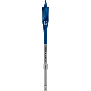 Bosch Expert Selfcut Flachfräsbohrer, 12 mm Durchmesser, für Holz.