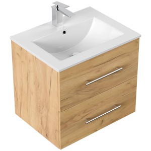 Posseik Badmöbel Homeline 60 Eiche Gold