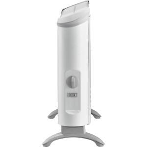 Ewt Konvektionsheizung Clima 280 TS, 2000 W, weiße Elektroheizung mit Thermostat und Schalter.