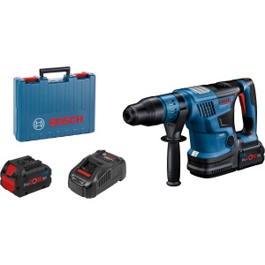 Bosch Professional Akku-Bohrhammer GBH 18V-36 C Set mit Akkus, Ladegerät und Koffer.