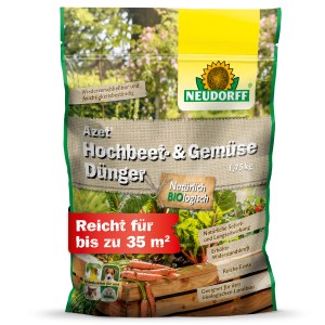 Neudorff Hochbeet- und Gemüse Dünger Azet 1,75kg: Organischer Gemüsedünger für reiche Ernte.