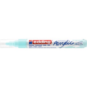 Edding 5100 Acrylmarker in Pastellblau, mittlere Spitze für Leinwand, Papier und Holz.