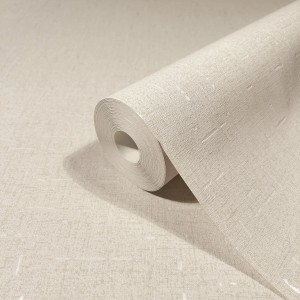 Rolle Marburg Vliestapete Uni Textiloptik in Beige-Gelb, moderne Dekorative Tapete.
