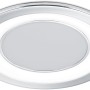Runder Trio LED Einbauspot Core, 10W, 1040 lm, Chrom Optik.