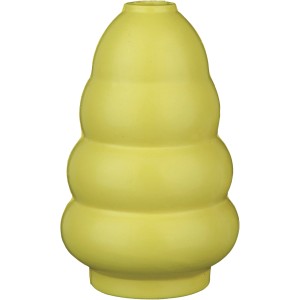 Gelber Trixie Jumper aus Naturgummi, 10 cm, für Hunde, ein Apportierspielzeug.