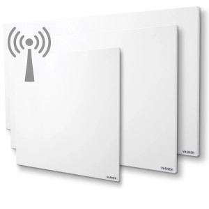 Vasner Citara M RX Funk-Infrarotheizung, 300W, weiße Heizpaneele in verschiedenen Größen.